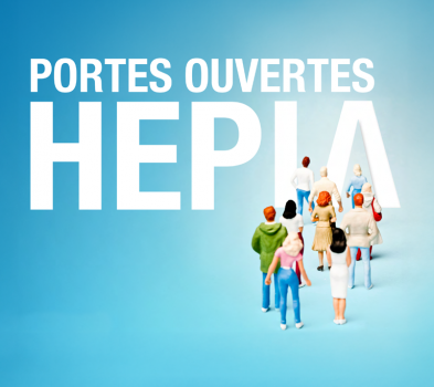 Visuel portes ouvertes HEPIA 2025